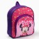 Disturous textile backpack with a pocket 25*24*9cm, Minnie Mouse