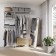 Wardrobe system "Ready -made solution No. 7" 160 x 35 x 96 cm, white
