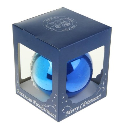 Ball "Winter Melody" 9.5 cm mix-7