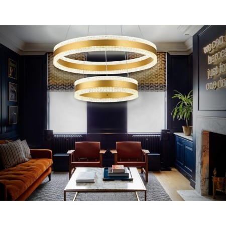 Ambrella Light, Original, FA6178, 2XLED, 108 W, 8100LUM, 3000-6400K, Gold Color, Gold Gold.-1