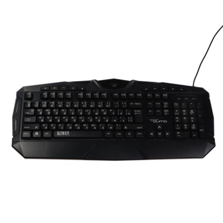 Kumo Antares K60 keyboard, game, wired, membrane, 114 keys, USB, subvy, black-3