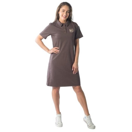Dress-field female, size 50, brown color
