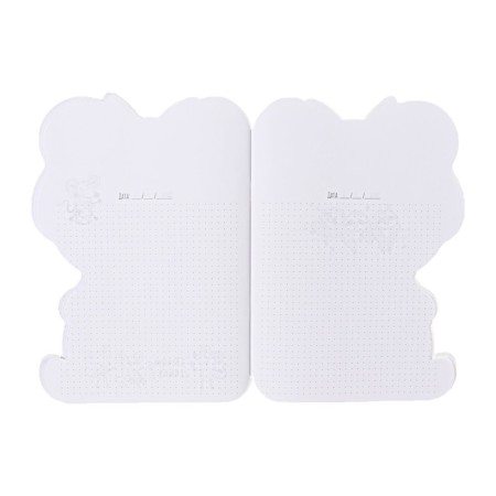 Notebook 40l Tchk Cute Mouse, Figure Cutting, White OFSET BOLOL, COL CART CART 190 g/m²-1