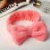 Hair bandage "Classic" 18x5.5 cm, pink