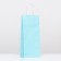 Craft package for a bottle, blue, 14 x 8 x 32 cm