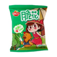 Crispy Flower chips from fried noodles with chicken and onions 20 gr.