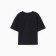 T -shirt for a boy, black color, height 128 cm