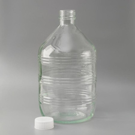 Glass bottle "Called", 10 l, with a lid-2