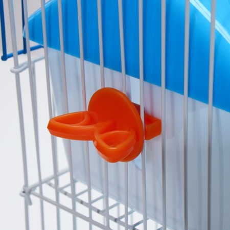 A cage for rodents with filling RT-3, 30 x 23 x 39 cm, blue (packing 12 pcs)-10