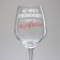 A glass for the wine "There is nothing impossible", 350 ml