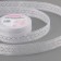 The tape is decorative, repression "openwork flowers", 25 mm × 9.1 ± 0.5 m, white color
