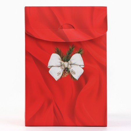 Folding box "Snow ball", 15 x 7 x 22 cm, new year-3