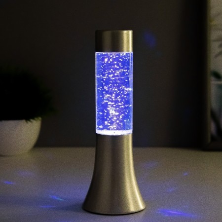 Lava Lava lamp "Cylinder chrome", 17 cm (from Bat. 3hlr44)-11