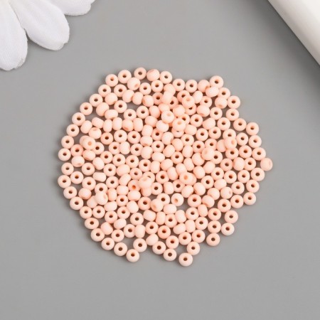Beads 8/0 "Marshmallow. Matte. Light-first-item" 10 g-2