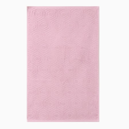 Tainted canvas "rhombus", pink color, 70x130 cm, cotton, 450g/m-1