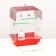Poultry cell is equipped BD-1/2Q, 30 x 23 x 39 cm, red
