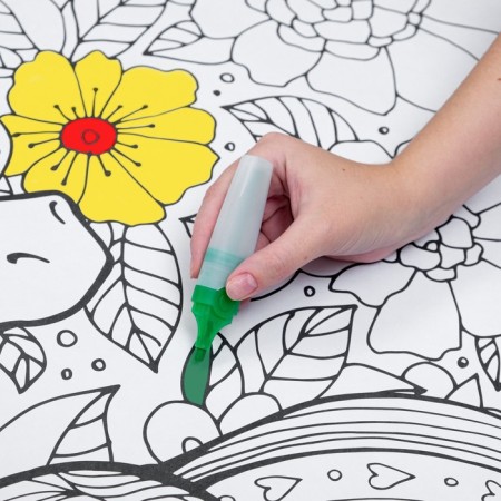 Wallpaper coloring "Animal World", 1 sheet, 70*100 cm.-1