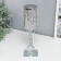 Glass of Glass for 1 candle "Jewel" 25x8x8 cm