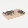 Women's wallet on magnets, black color
