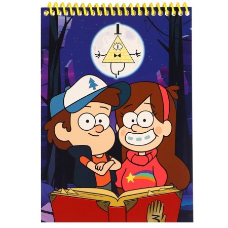 Notepad A5, on the crest, 40 sheets, gravity farz-3