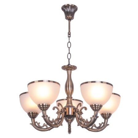 Economic light chandelier 20727/5 E27 40W Antique bronze 56x56x70 cm-1