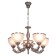 Economic light chandelier 20727/5 E27 40W Antique bronze 56x56x70 cm
