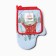 Set of kitchen. Dolyana "Happy Dragon": mittens 20x28 cm, severity 17x17 cm, 35% HL, 65% PE