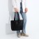 Hooper bag on magnet, black color