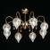 Amanda chandelier, size 76x45x76 cm, 320W 8xe14 IP 20