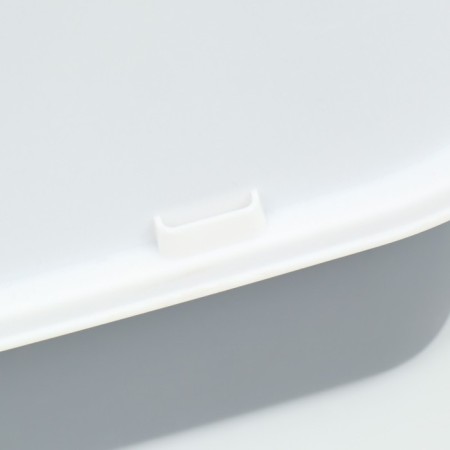 Closed toilet 51 x 34 x 37 cm, gray+scoop (with UV lamp)-7