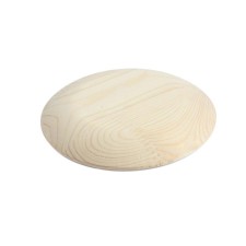 Anemostat Era 12.5dw Pine, D = 125 mm, for a bath and sauna, with a flange, pine color