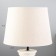 Stella table lamp E14 40W gray 22.5x22.5x47cm Risalux