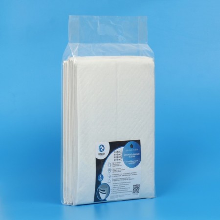 Six -layer gel diapers for animals 60 x 60 cm, (in a set of 5 pcs)-1