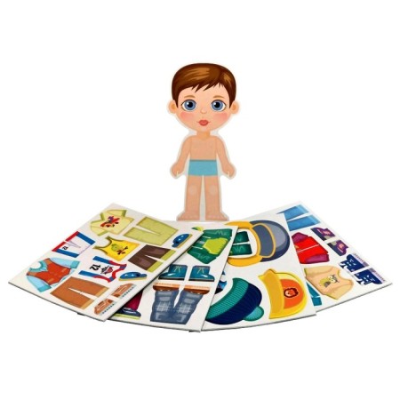 Board game Magnetic "Dressers. Antoshka "-2