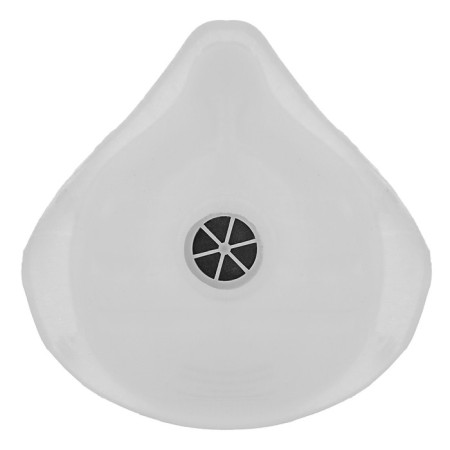 Half mask Filter molded source-1FK 892597, with exhalation valve, FFP2 nr-4