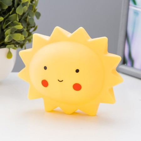 Night "Sun" LED from 3xlr44 batteries yellow 14x6x12cm Risalux