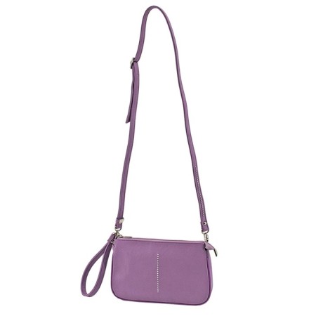 Cross-Bodi bag, lightning department, lilac color 16x25x3cm