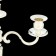 Summary Metal for 3 candles "Elegance" silver 35x31x11 cm
