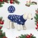 Sweater "Bones-snow", size 12 (DS 28-31, OG 32-40, Osh 20-24 cm), blue