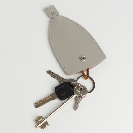 Key, length 11.5 cm, ring, beige color-2