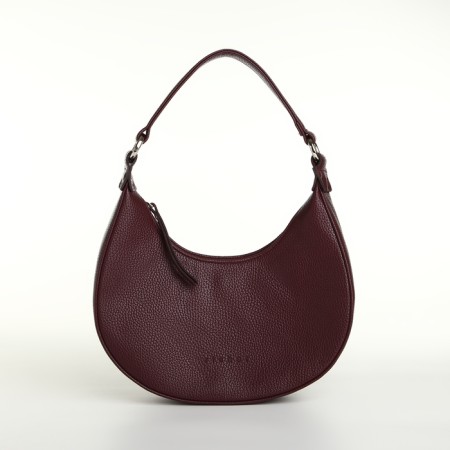 Women's bag with lightning, burgundy color