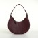 Women's bag with lightning, burgundy color