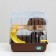 A cage for rodents "Pigger", equipped, 27 x 21 x 26 cm, brown