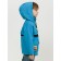 Vetrovka for boys, height 116 cm, blue color