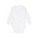 Body baby with a long sleeve "pea", height 80 cm, white color