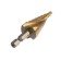 Drill step tundra pro, HSS, tin, spiral profile, hexagon. Saar, 4-20 mm