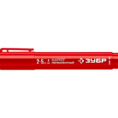 Building bison MP-300K 06323-3, permanent, wedge-shaped, 2-5 mm, red