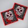 Paper “Skull” napkins, in a set of 20 pcs.