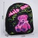Backpack School Textile Game Over, 27x10x23 cm