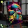Picture on numbers with luminous paint, 40 × 50 cm "neon mushrooms" 18 colors